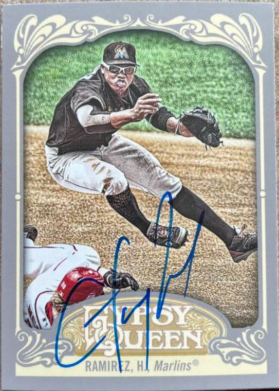 Hanley Ramirez Autographed 2012 Topps Gypsy Queen #99