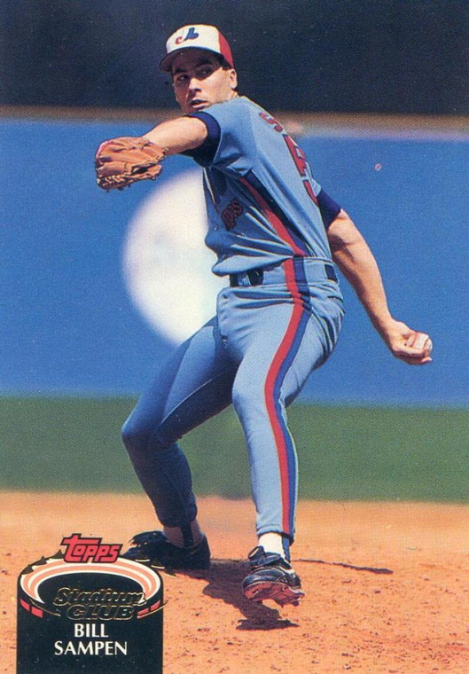 1992 Stadium Club #277 Bill Sampen VG Montreal Expos 