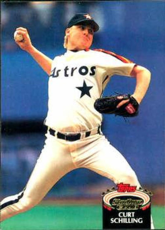 1992 Stadium Club #279 Curt Schilling VG Houston Astros 
