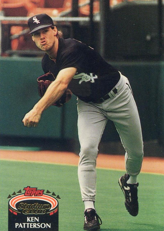 1992 Stadium Club #289 Ken Patterson VG Chicago White Sox 