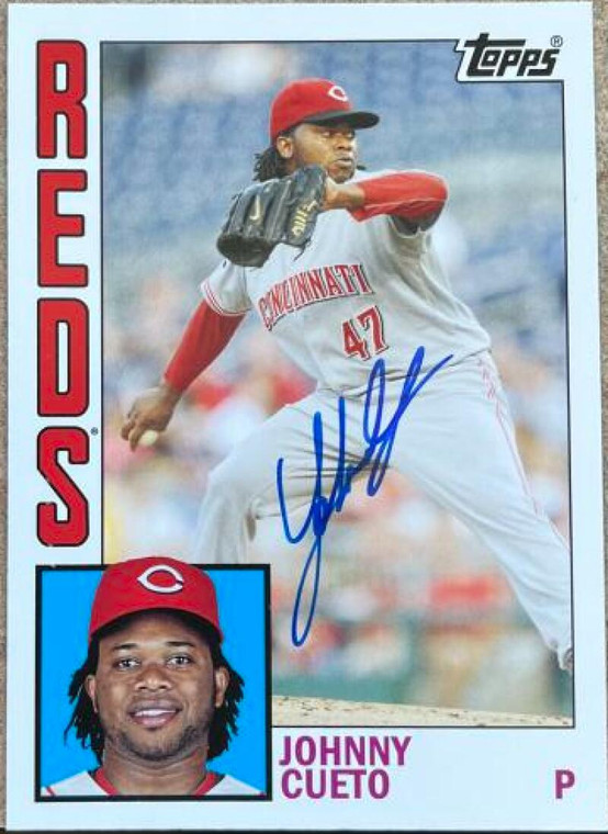Johnny Cueto Autographed 2012 Topps Archives #152