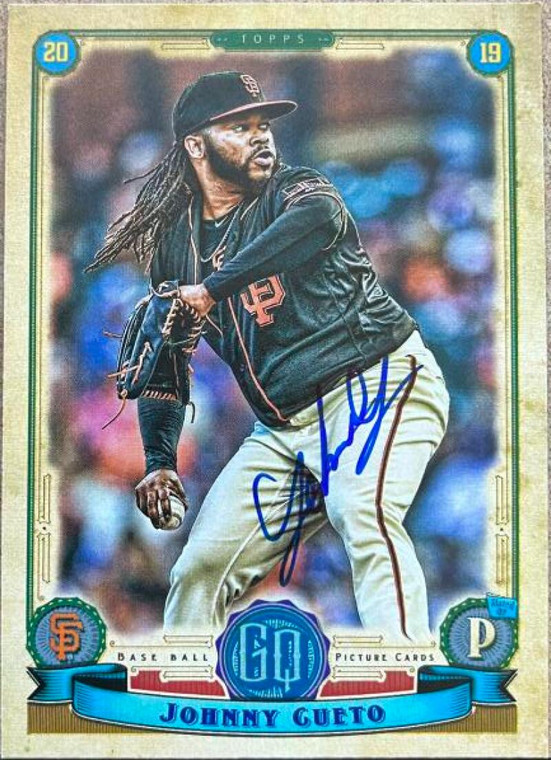 Johnny Cueto Autographed 2019 Topps Gypsy Queen #193