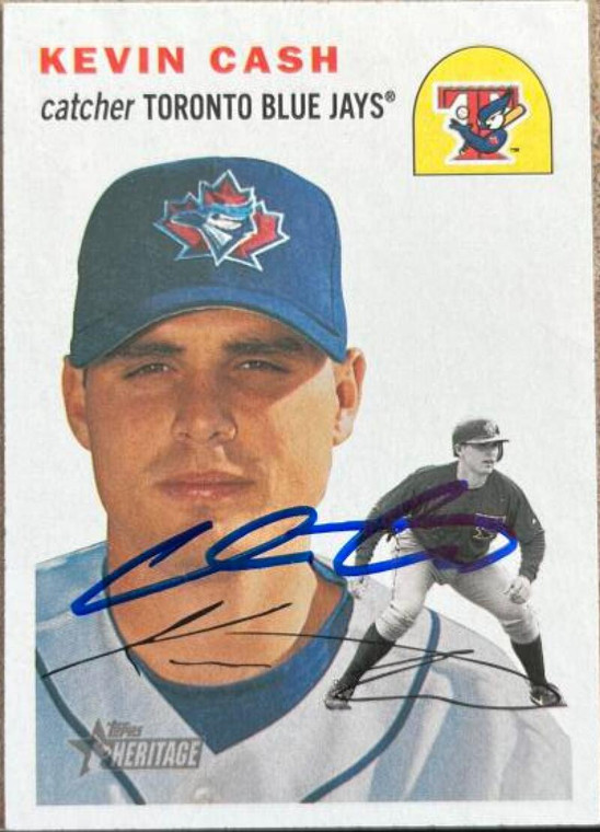 Kevin Cash Autographed 2003 Topps Heritage #31