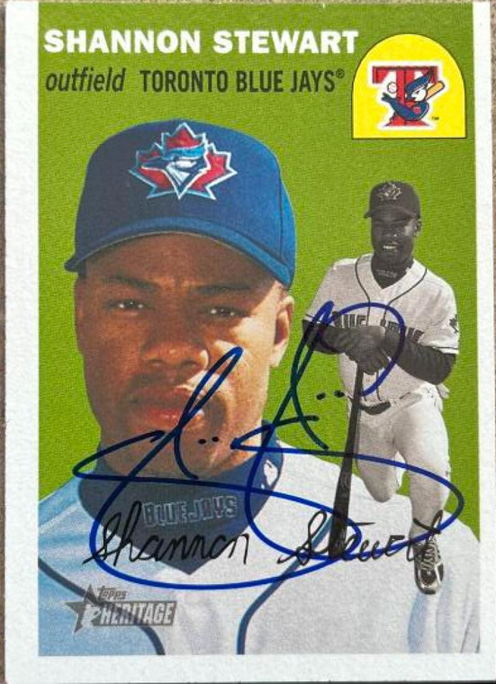 Shannon Stewart Autographed 2003 Topps Heritage #280