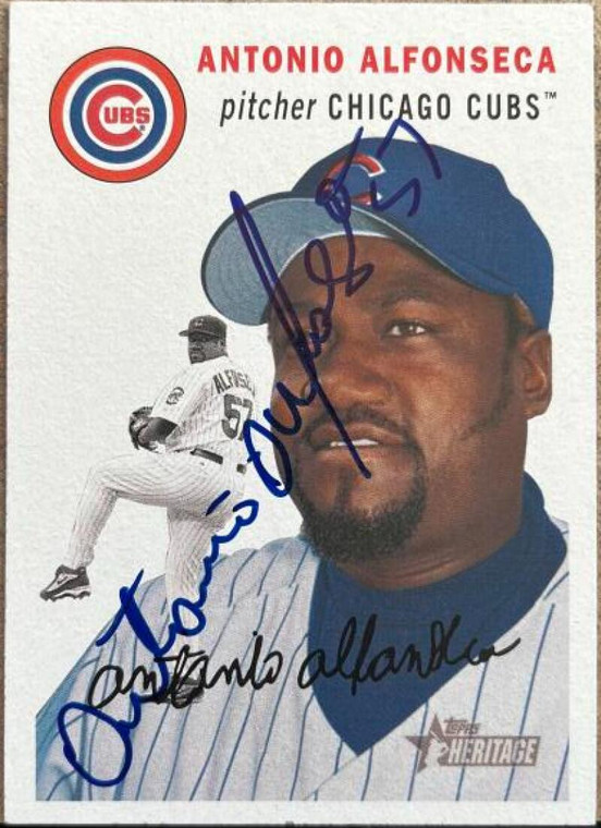 Antonio Alfonseca Autographed 2003 Topps Heritage #334