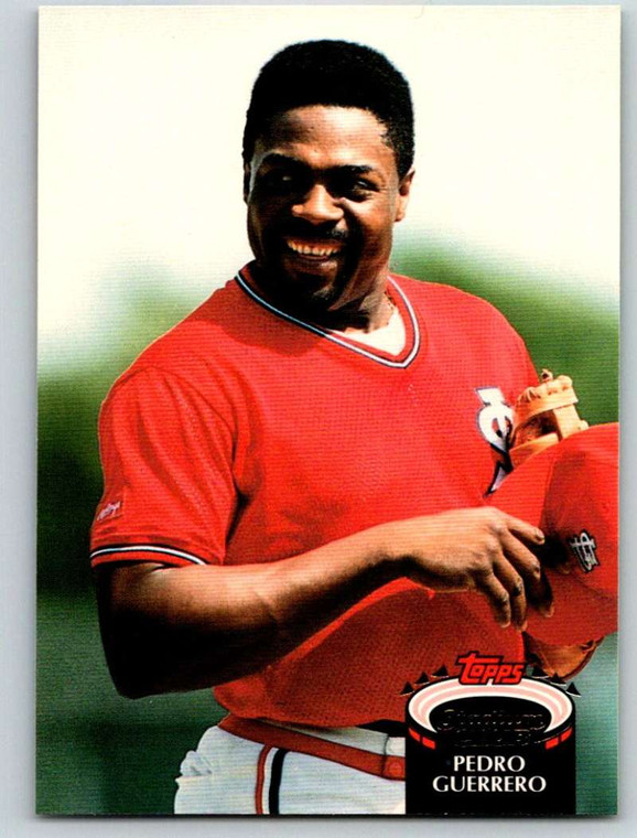 1992 Stadium Club #320 Pedro Guerrero VG St. Louis Cardinals 