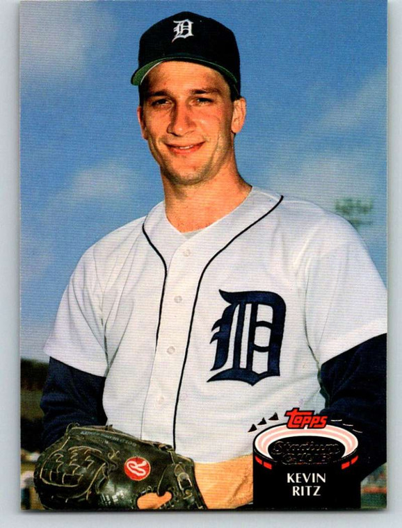 1992 Stadium Club #337 Kevin Ritz VG Detroit Tigers 