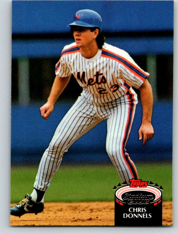 1992 Stadium Club #353 Chris Donnels VG New York Mets 
