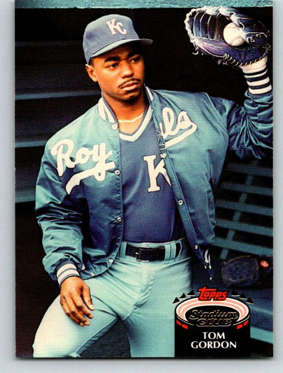 1992 Stadium Club #388 Tom Gordon VG Kansas City Royals 