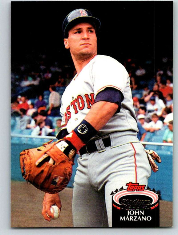 1992 Stadium Club #424 John Marzano VG Boston Red Sox 