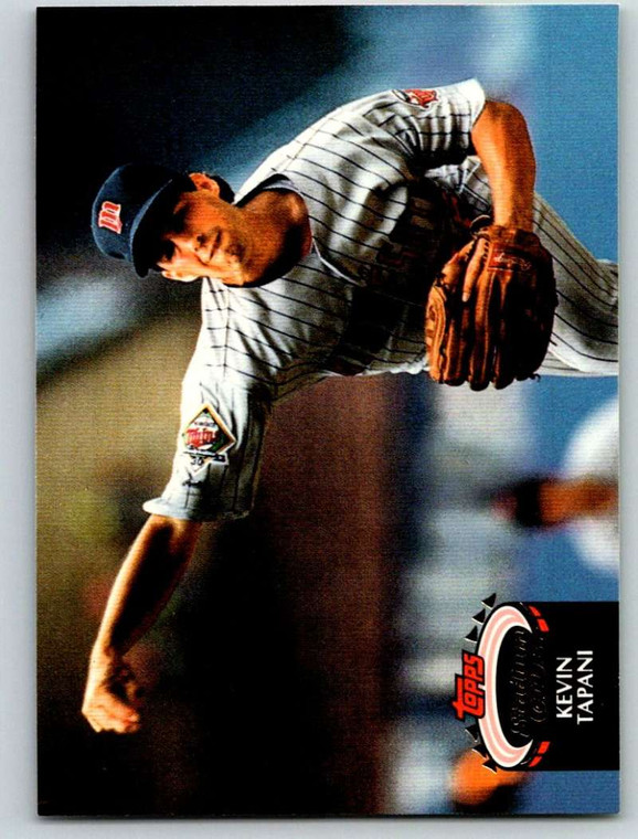 1992 Stadium Club #433 Kevin Tapani VG Minnesota Twins 