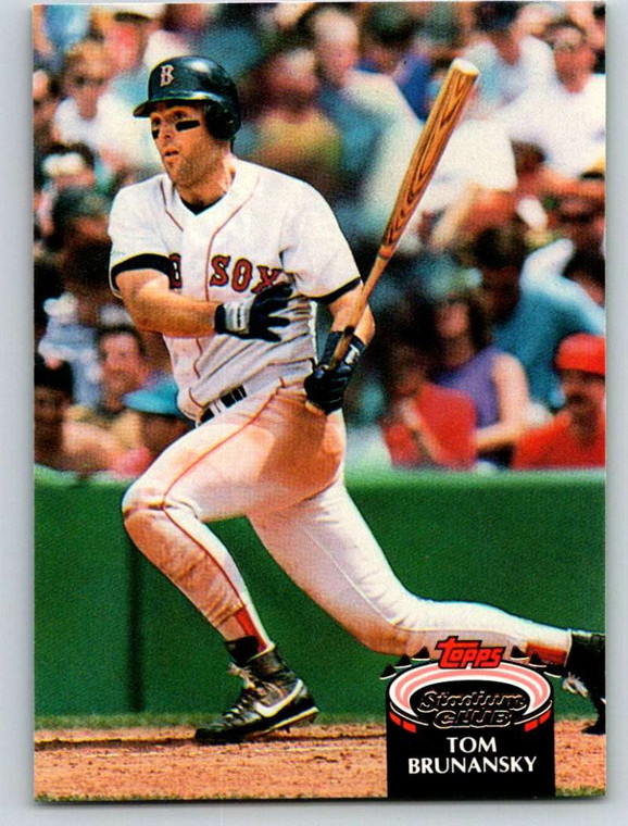 1992 Stadium Club #464 Tom Brunansky VG Boston Red Sox 