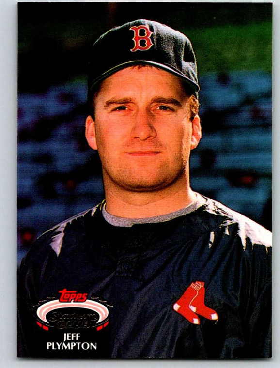 1992 Stadium Club #481 Jeff Plympton VG Boston Red Sox 