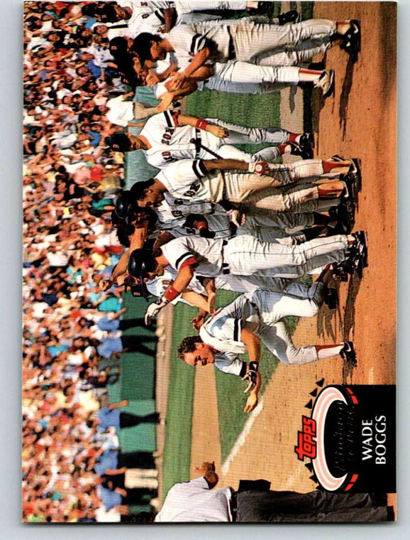 1992 Stadium Club #520 Wade Boggs VG Boston Red Sox 