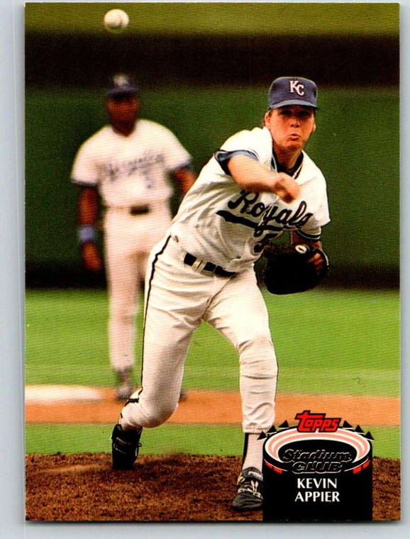 1992 Stadium Club #523 Kevin Appier VG Kansas City Royals 