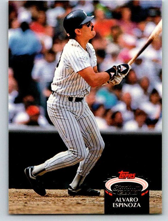 1992 Stadium Club #527 Alvaro Espinoza VG New York Yankees 