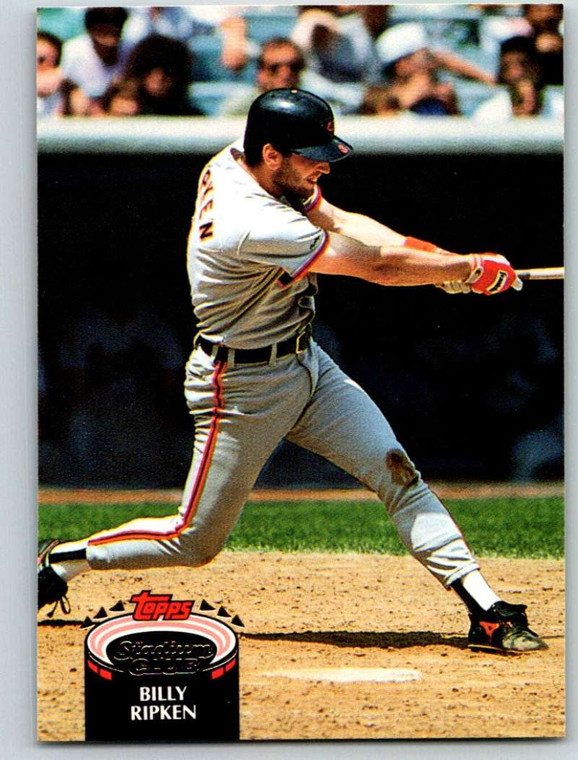 1992 Stadium Club #533 Billy Ripken VG Baltimore Orioles 