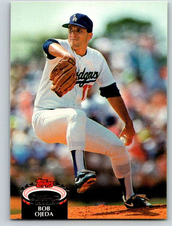 1992 Stadium Club #537 Bob Ojeda VG Los Angeles Dodgers 