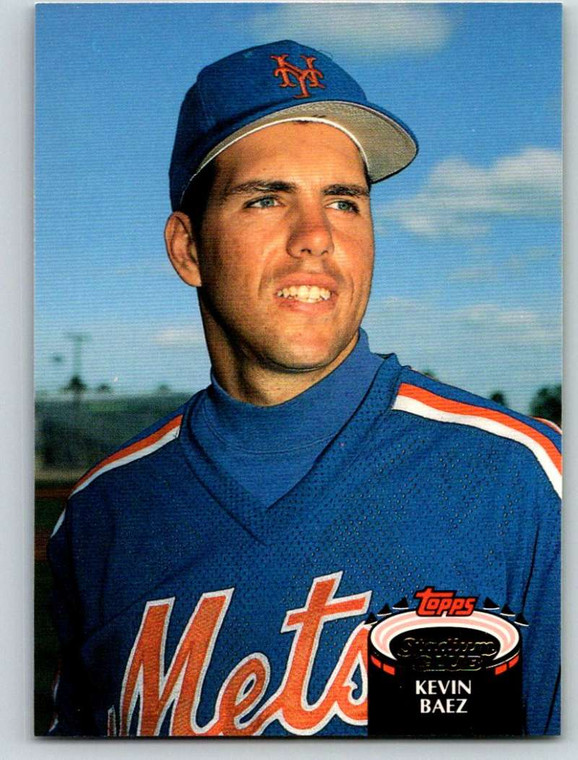 1992 Stadium Club #543 Kevin Baez VG New York Mets 