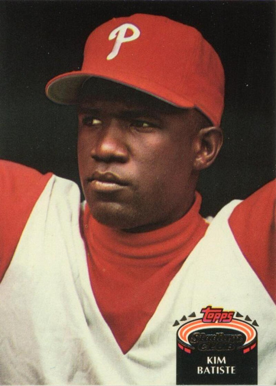 1992 Stadium Club #788 Kim Batiste VG Philadelphia Phillies 