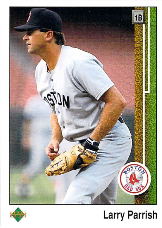 1989 Upper Deck #36 Larry Parrish VG Boston Red Sox 