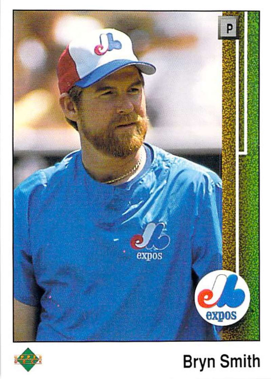 1989 Upper Deck #78 Bryn Smith VG Montreal Expos 