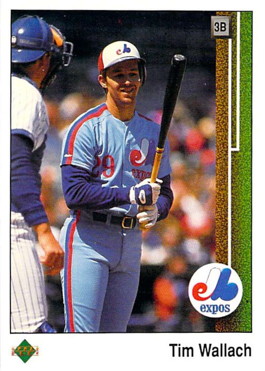 1989 Upper Deck #102 Tim Wallach VG Montreal Expos 