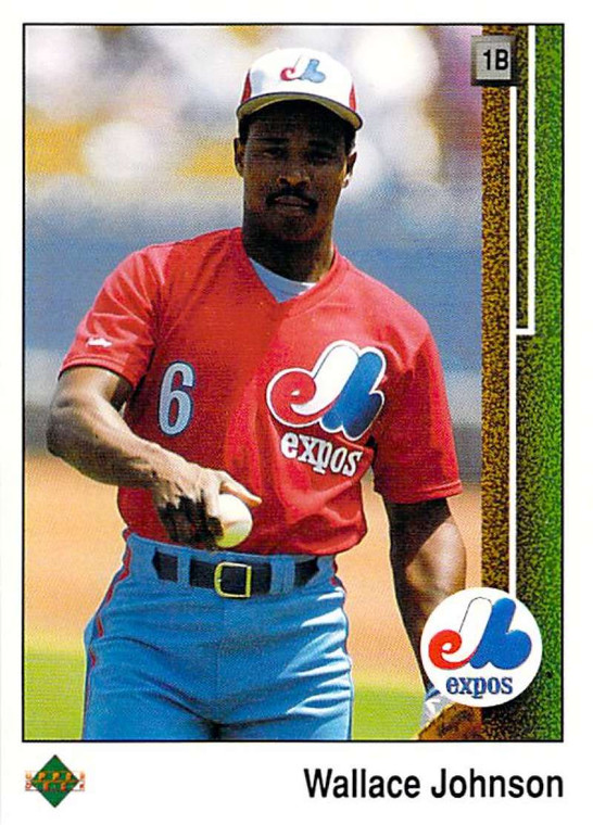 1989 Upper Deck #124 Walt Johnson VG Montreal Expos 