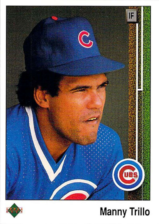 1989 Upper Deck #127 Manny Trillo VG Chicago Cubs 