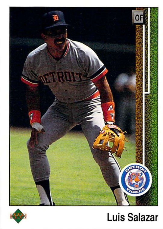 1989 Upper Deck #136 Luis Salazar VG Detroit Tigers 