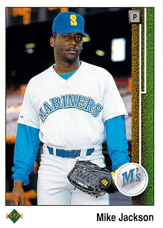 1989 Upper Deck #142 Mike Jackson VG Seattle Mariners 