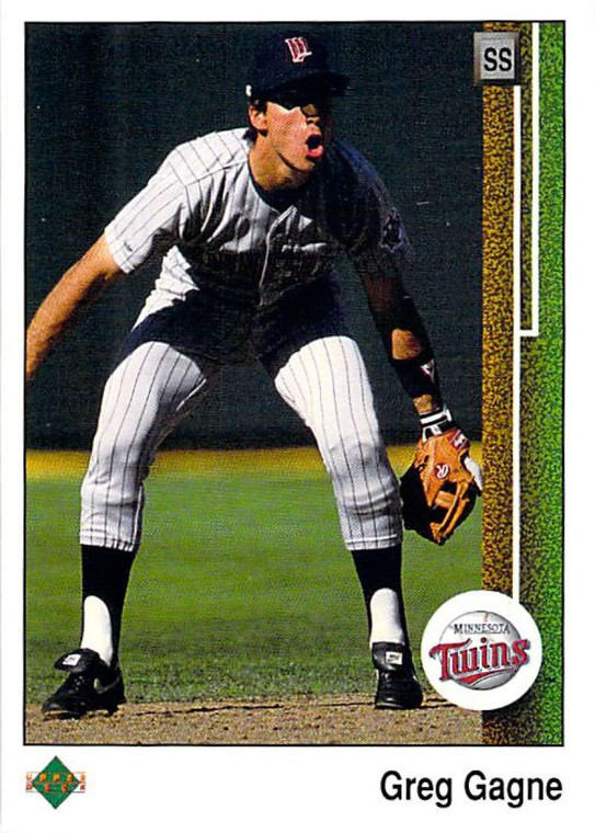 1989 Upper Deck #166 Greg Gagne VG Minnesota Twins 