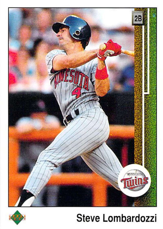 1989 Upper Deck #179 Steve Lombardozzi VG Minnesota Twins 