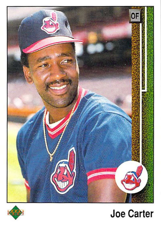 1989 Upper Deck #190 Joe Carter VG Cleveland Indians 