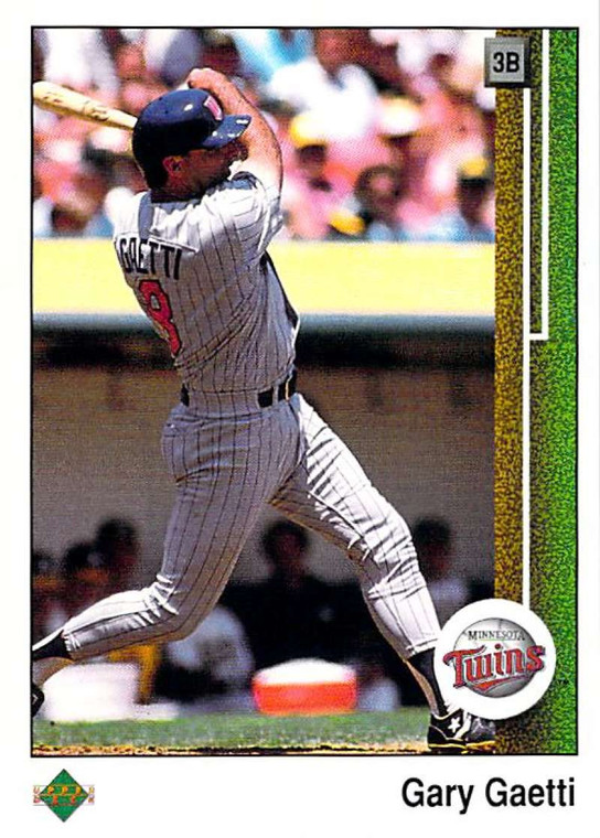 1989 Upper Deck #203 Gary Gaetti VG Minnesota Twins 