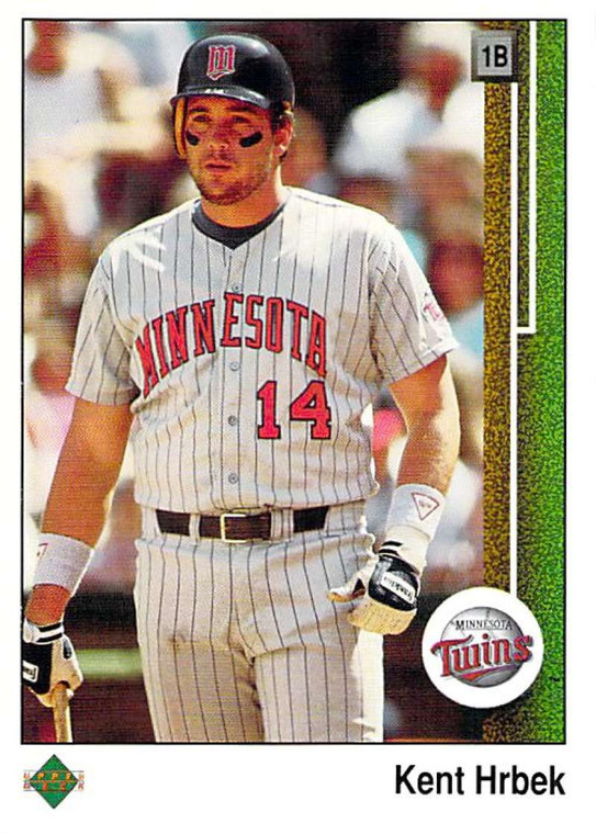 1989 Upper Deck #213 Kent Hrbek VG Minnesota Twins 