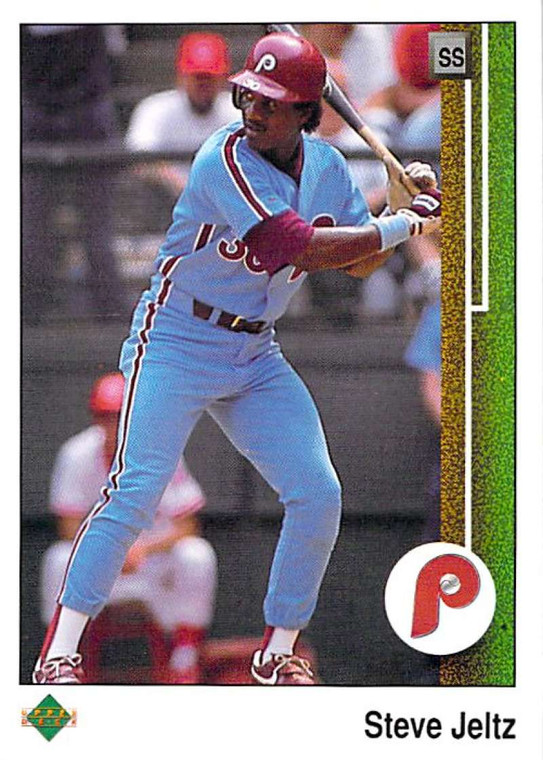 1989 Upper Deck #219 Steve Jeltz VG Philadelphia Phillies 