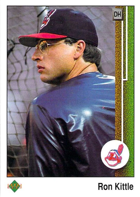 1989 Upper Deck #228 Ron Kittle VG Cleveland Indians 