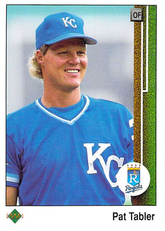 1989 Upper Deck #233 Pat Tabler VG Kansas City Royals 