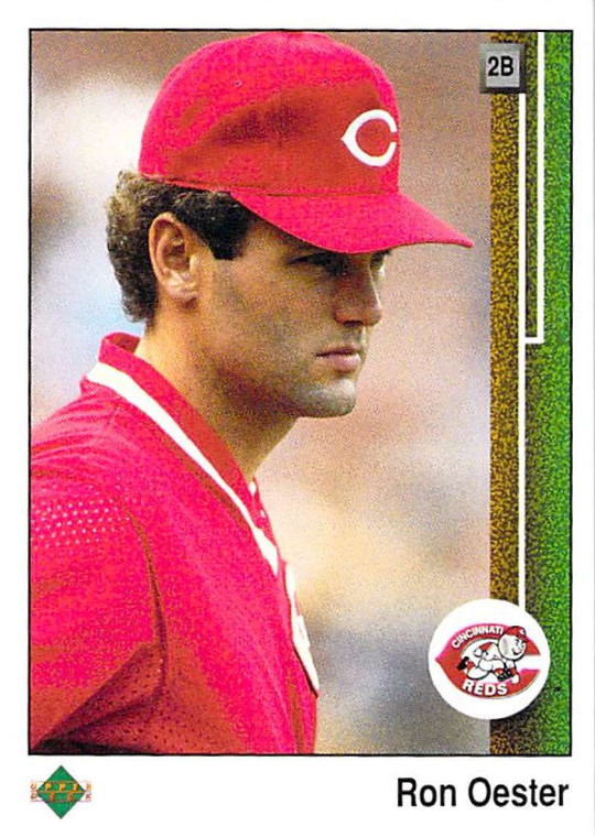 1989 Upper Deck #287 Ron Oester VG Cincinnati Reds 