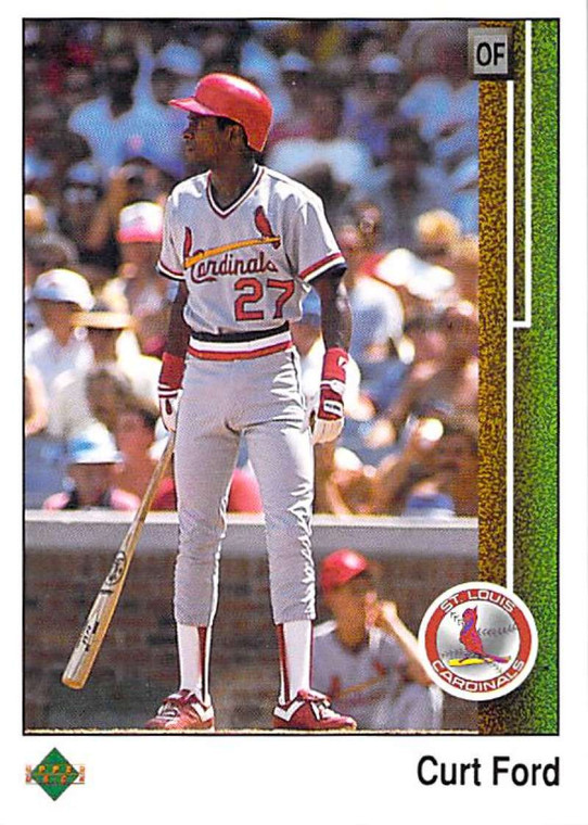 1989 Upper Deck #309 Curt Ford VG St. Louis Cardinals 