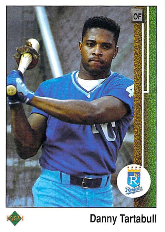 1989 Upper Deck #329 Danny Tartabull VG Kansas City Royals 