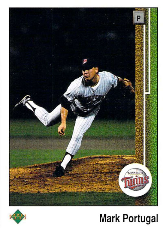 1989 Upper Deck #358 Mark Portugal VG Minnesota Twins 