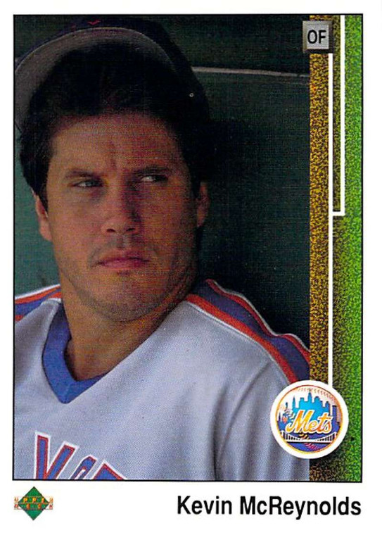 1989 Upper Deck #367 Kevin McReynolds VG New York Mets 