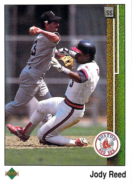 1989 Upper Deck #370 Jody Reed VG Boston Red Sox 