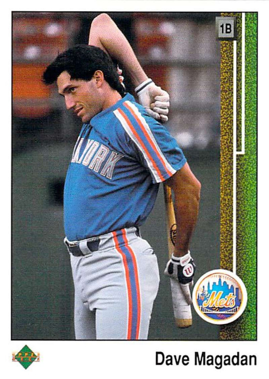 1989 Upper Deck #388 Dave Magadan VG New York Mets 