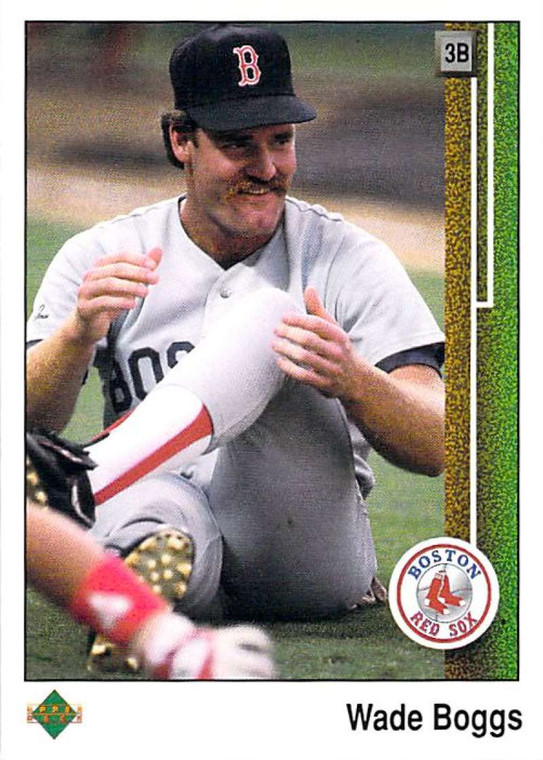 1989 Upper Deck #389 Wade Boggs VG Boston Red Sox 