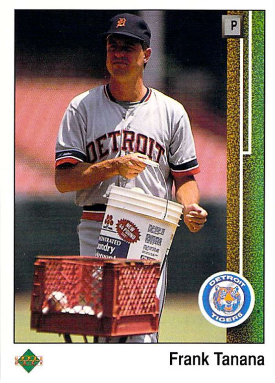 1989 Upper Deck #391 Frank Tanana VG Detroit Tigers 