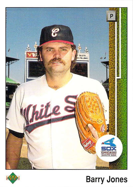 1989 Upper Deck #457 Barry Jones VG Chicago White Sox 
