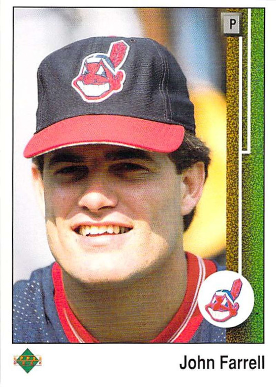 1989 Upper Deck #468 John Farrell VG Cleveland Indians 